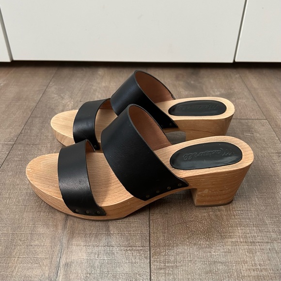 Madewell Clara clog sandal heel 7.5 - Picture 4 of 8